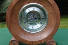 Walnut-clock