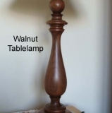 Walnut-tablelamp